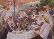 Pierre-Auguste Renoir Lucheon of the Boating Party oil painting reproduction